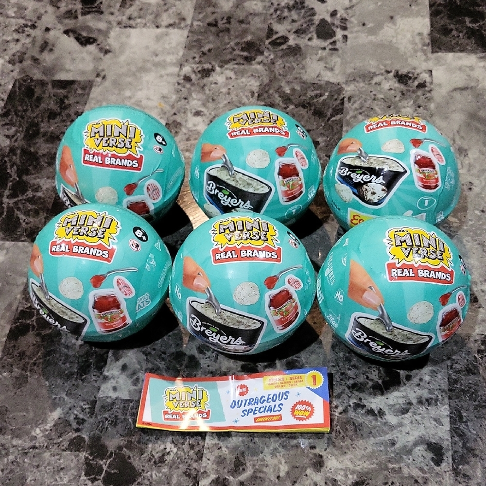 MGA's Miniverse Real Brands - Set Of 6